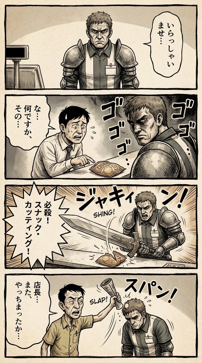 垂直四格剧画风格漫画 YAML 提示