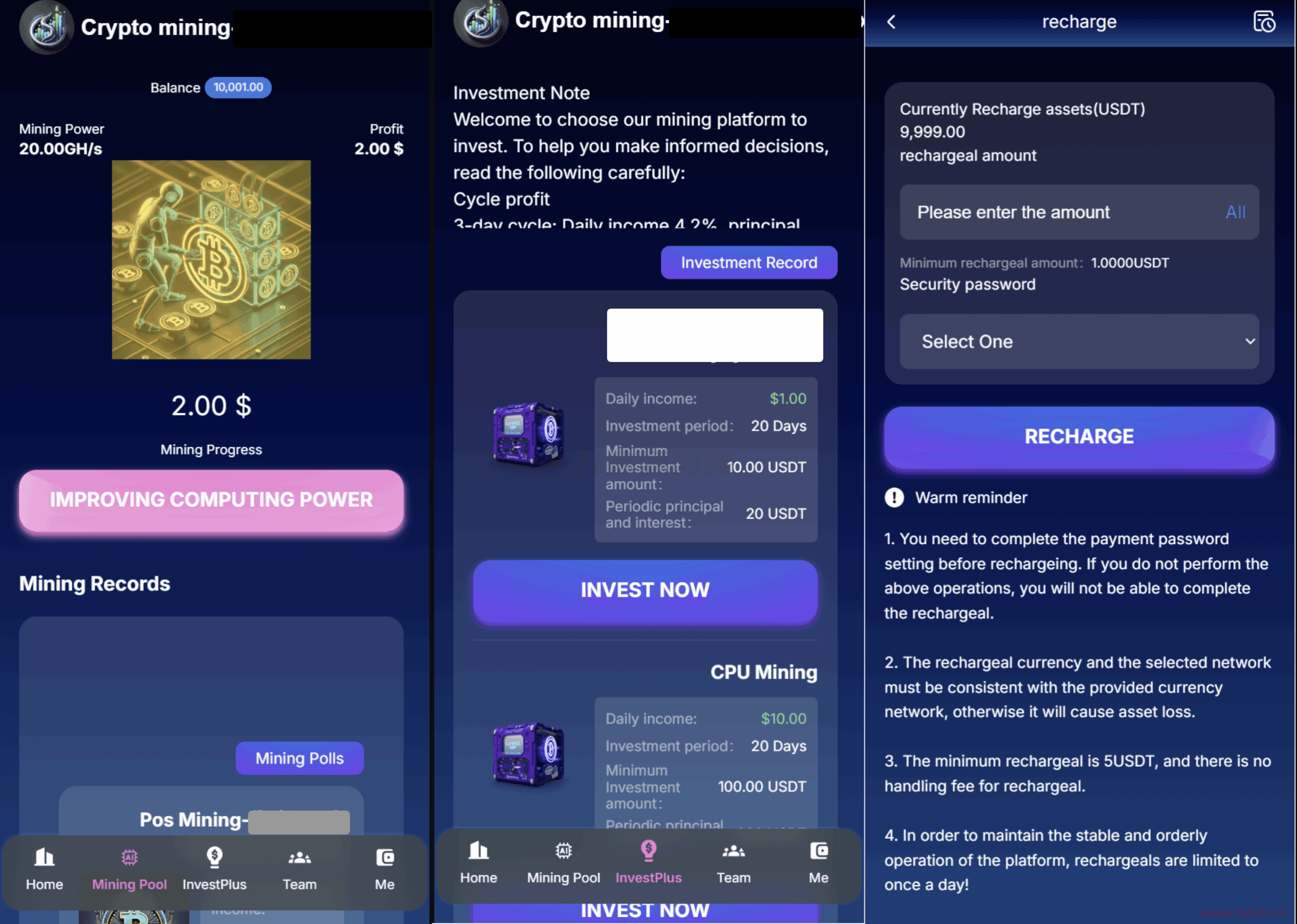 英文投资理财源码挖矿源码投资理财系统源码