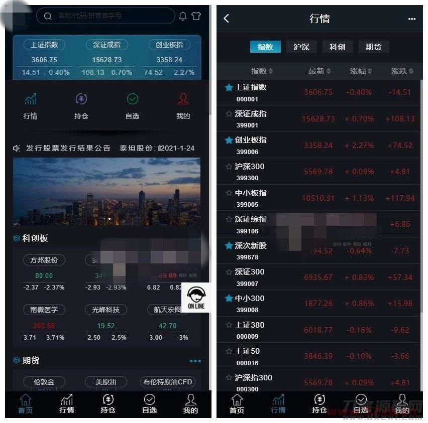 【3.0新股申购】新增新股申购功能+独立新股管理后台+实时分时线和K线/配资系统源码插图(4) 【3.0新股申购】新增新股申购功能+独立新股管理后台+实时分时线和K线/配资系统源码插图(4)
