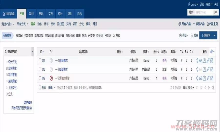 PHP项目管理系统网站源码方便程序员设计开发项目进度跟进插图