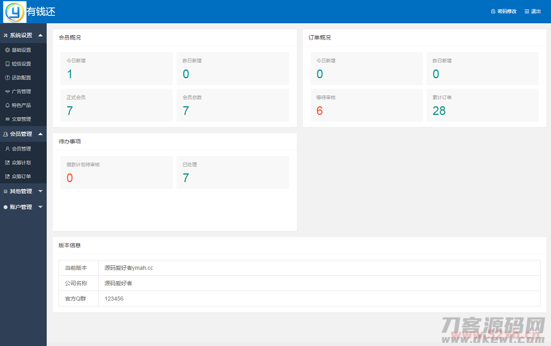 改版【有钱还】还款平台,众筹还款系统完整版源码插图