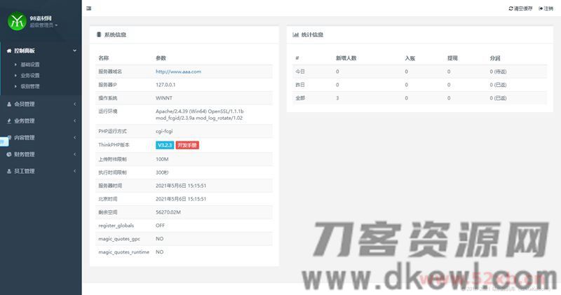 PHP理财源码/遇见互助系统源码+三级分红+红利返点+自带5套UI风格插图(2)